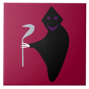 Carreau d'Halloween Faucheur