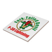 Carreau Diable à queue fourche P-38 (Côté)