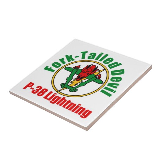 Carreau Diable à queue fourche P-38 (Côté)