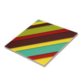 Carreau Diagonales multicolores (Côté)