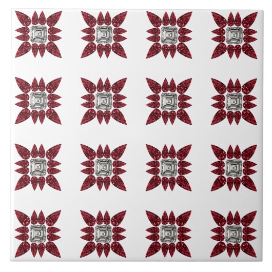 Carreau Diamant Rouge (Devant)