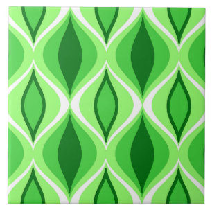 Carreau Diamants de la moitié du siècle, émeraude et ve