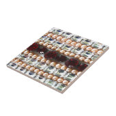 Carreau Diamants Rhinestones perles bijoux vintages (Côté)