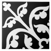 Carreau Diamond Orientation Stylish Abstract Black & White (Devant)