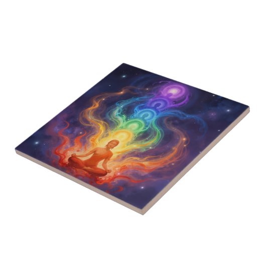 Carreau Die 7 Chakren (Côté)