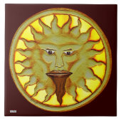 Carreau Dieu Soleil (Ra) (Devant)