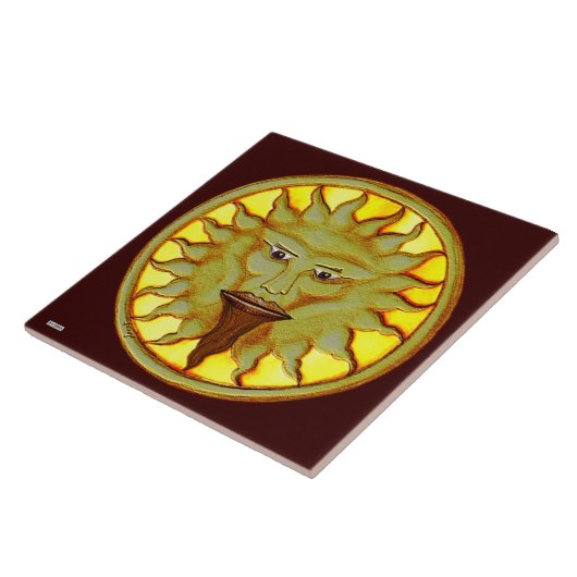 Carreau Dieu Soleil (Ra) (Côté)