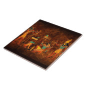 Carreau Dieux égyptiens antiques (Côté)