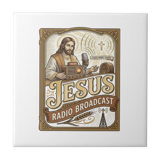 Carreau Diffusion Radio Jésus Diffusion Radio Jésus Christ (Devant)