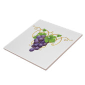 Carreau d'impression de raisins (Côté)