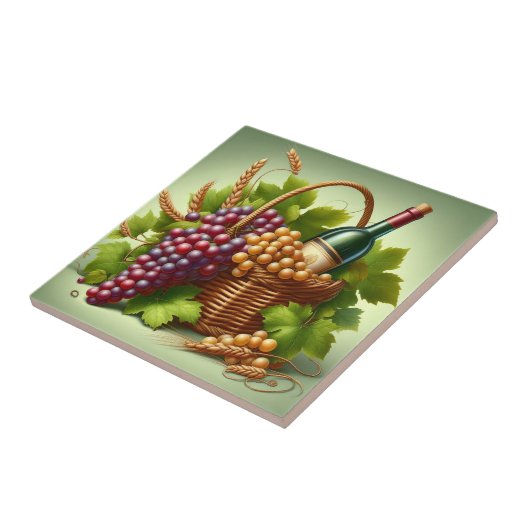 Carreau d'impression de raisins (Côté)