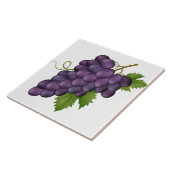 Carreau d'impression de raisins (Côté)