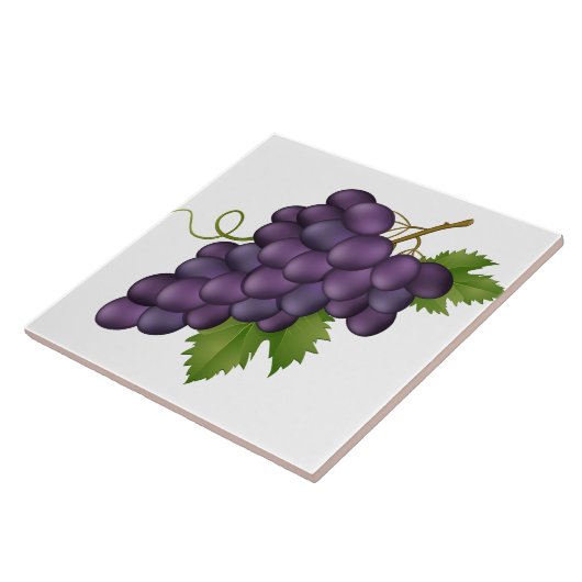 Carreau d'impression de raisins (Côté)