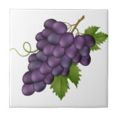 Carreau d'impression de raisins (Devant)