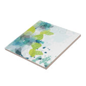 Carreau d'impression floral (Côté)