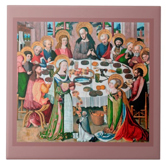 Carreau Dîner à Bethany (M 055) (Devant)