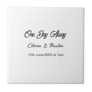 Carreau dîner de répétition Un jour avant la nuit précédan