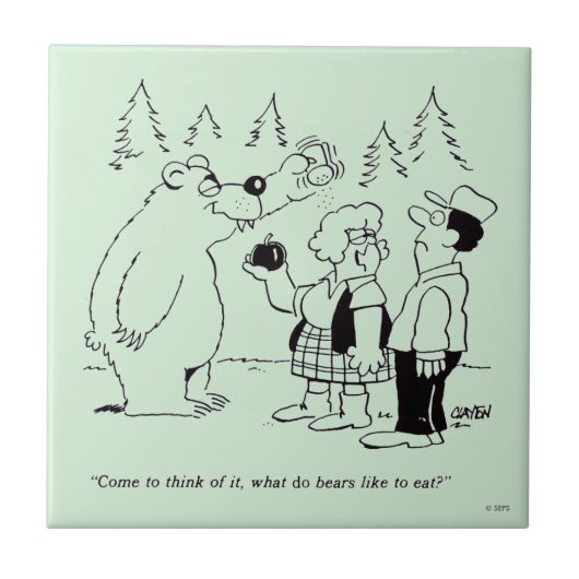 Carreau Dîner d'ours (Devant)