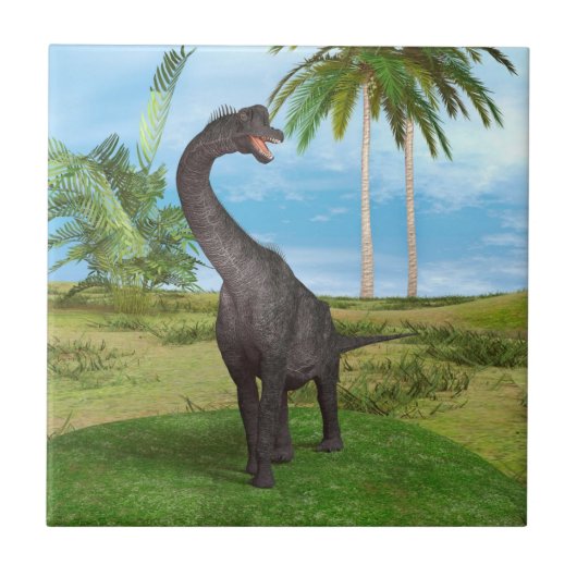 Carreau Dinosaure Brachiosaure (Devant)