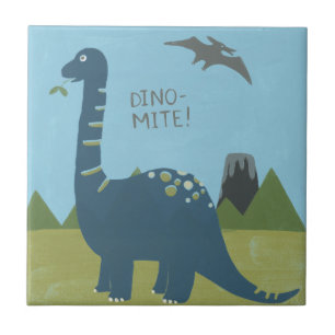 Carreau dinosaure de Dino-acarides