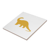 Carreau Dinosaure jaune (Côté)