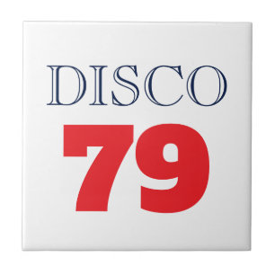 Carreau Disco 79 Musique Divertissement Pop Art Rétro