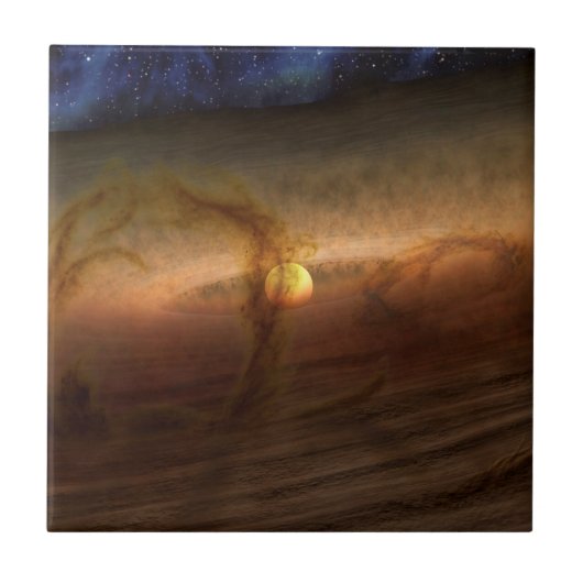 Carreau Disques De Matériel De Forme Planète Circulant Les (Devant)