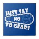 Carreau Dites Non Aux Engrenages (Devant)