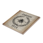 Carreau ditionary print frentry vintage bee (Côté)