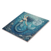 Carreau Dive Dream Rise Ocean Mermaid Swimmer Empowerment  (Côté)