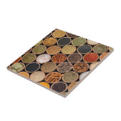 Carreau Diverses épices et ingrédients alimentaires (Côté)