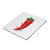 Carreau Divine Piment Rouge Chaud (Côté)
