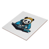 Carreau DJ Kawaii Panda (Côté)