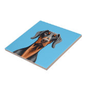 Carreau Doberman (Côté)