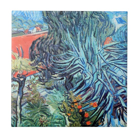 Carreau Docteur Gachet's Garden, Auvers par Vincent van Go (Devant)