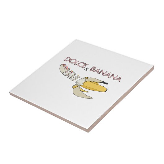 Carreau Dolce & Banana (Côté)