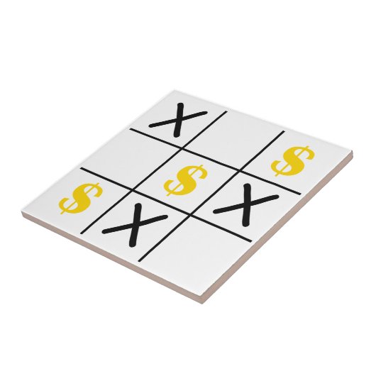 Carreau Dollar Tic Tac Toe (Côté)