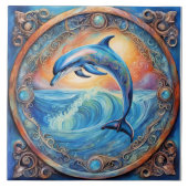 Carreau Dolphin fantasy (Devant)