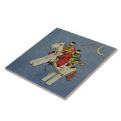 Carreau "Don Quichotte" de W Heath Robinson (Côté)