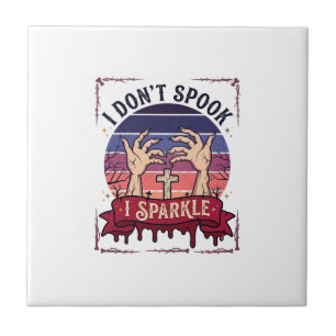 Carreau Don Spook Sparkle Mains de Zombie Halloween Sang_1