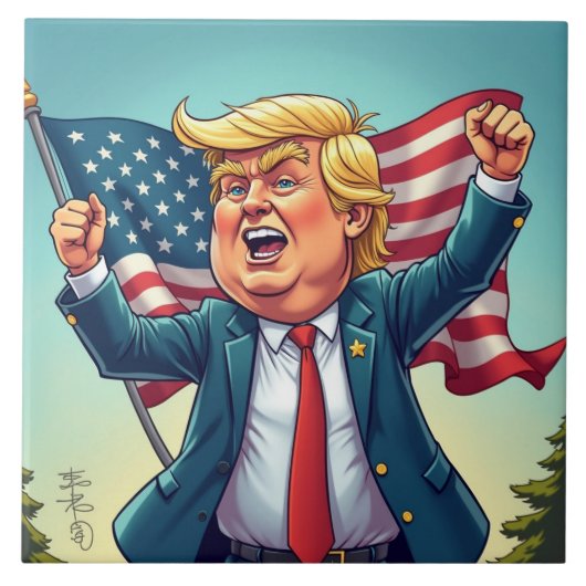 Carreau Donald Trump (Devant)