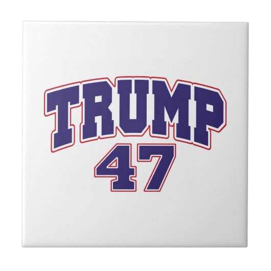 Carreau Donald Trump 47 (Devant)