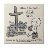 Carreau Donne tout à Dieu (Devant)