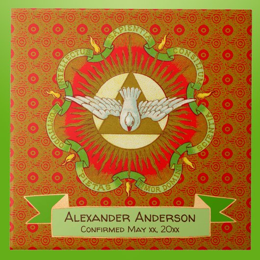 Carreau Dons du Saint-Esprit (BK 026) Carrelage en céramiq