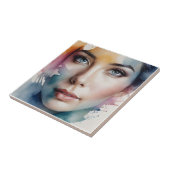 Carreau Double exposition art femme (Côté)