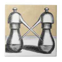 Double flacon de laboratoire d'alchimie d'Eagle