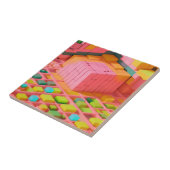 Carreau Douceur aux couleurs vives (Côté)