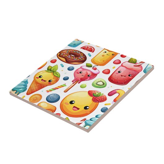 Carreau Douceurs gaies et amusantes (Côté)