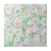 Carreau Douche à fleurs (Devant)