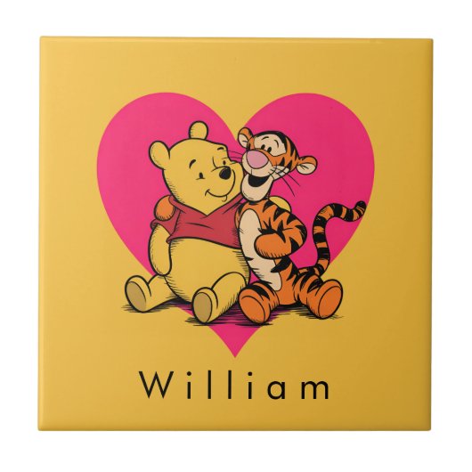 Carreau Doux Winnie l'ourson et Tigger (Devant)